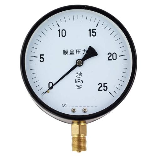 YE-100、150膜盒壓力表